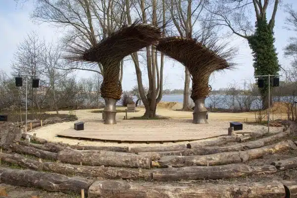 Composttheater bostheater Utopia EIland Almere Weerwoud Floriade